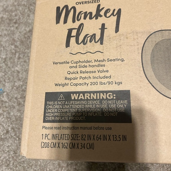 Members Mark Oversized Monkey or candy Float. Winners choice. - Picture 4 of 7